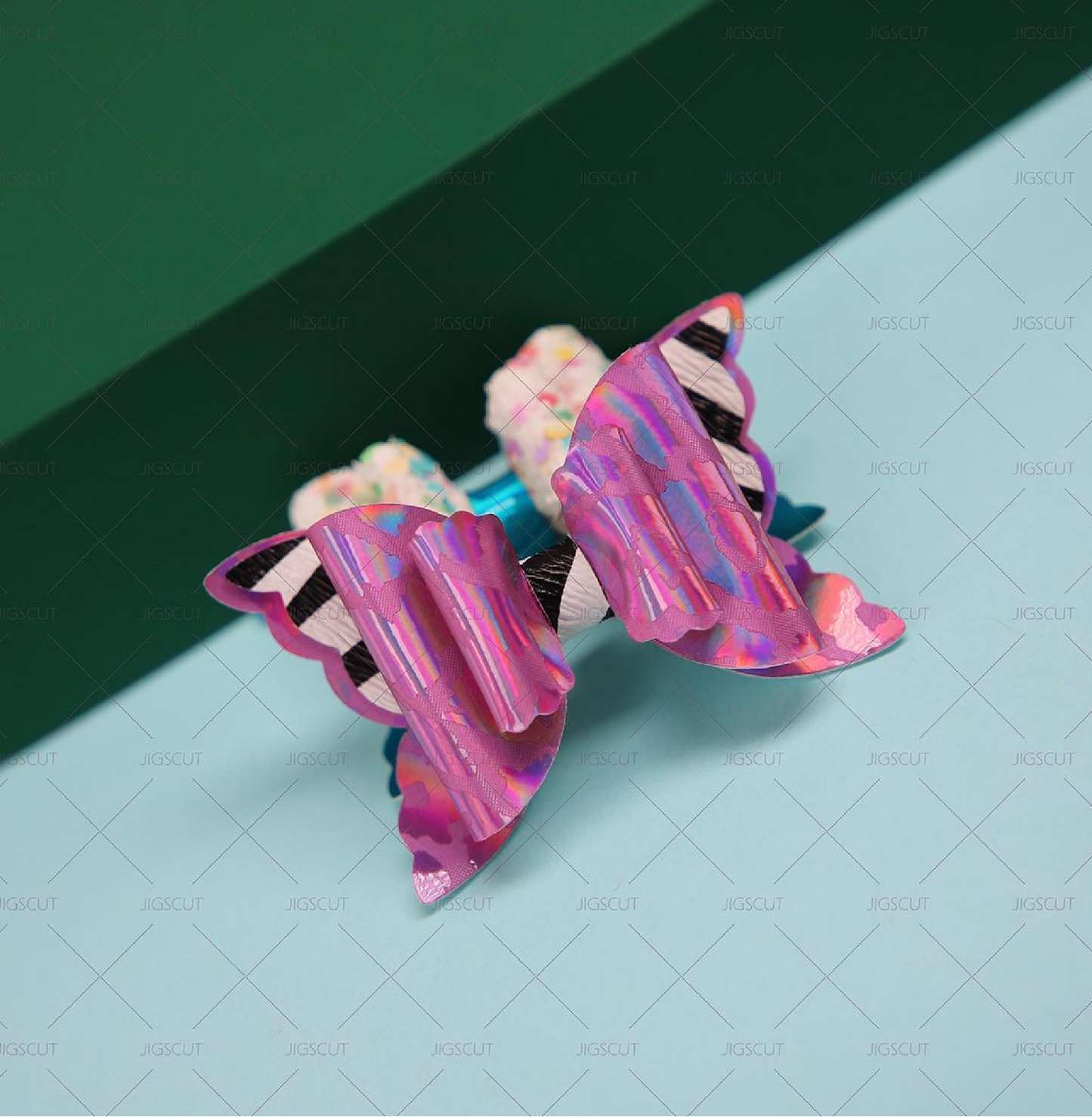 Hair Bow Cutting Die JIGSCUT-BOW0131
