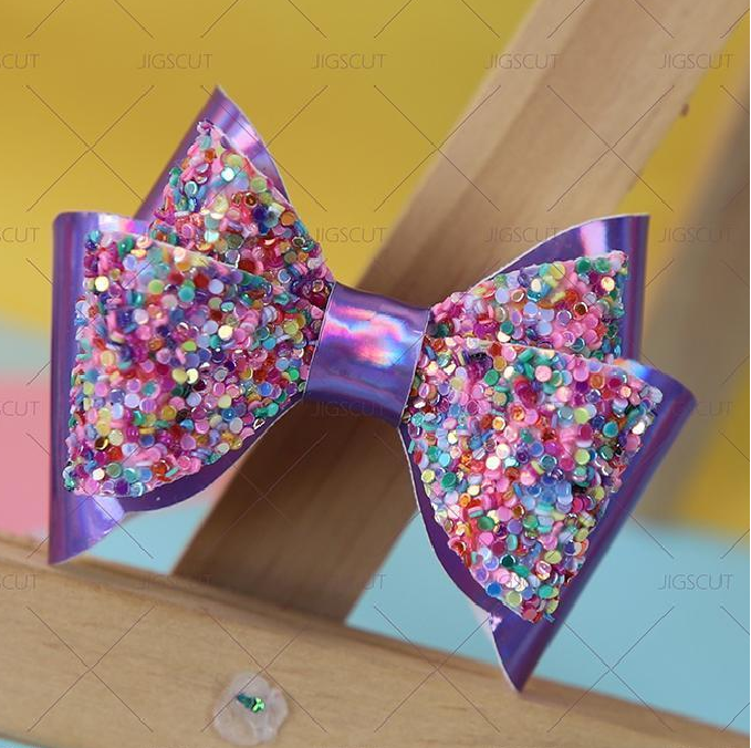 Hair Bow Cutting Die JIGSCUT-BOW0053