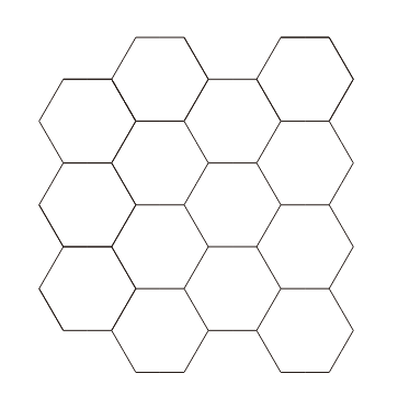 Quilting/Patchwork Cutting die JIGSQU-0002-Hexagons