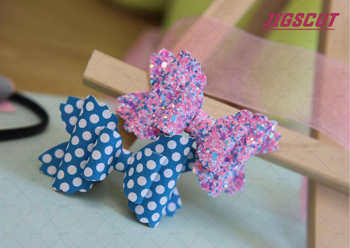 Hair Bow Cutting Die JIGSCUT-BOW0031A
