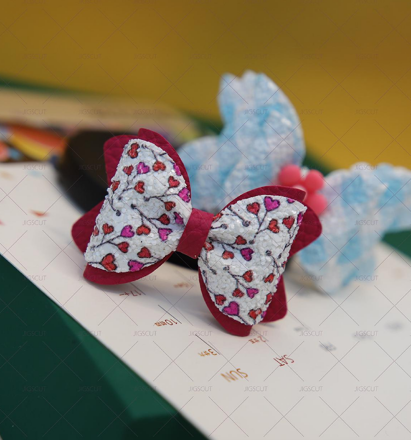Hair Bow Cutting Die JIGSCUT-BOW0057