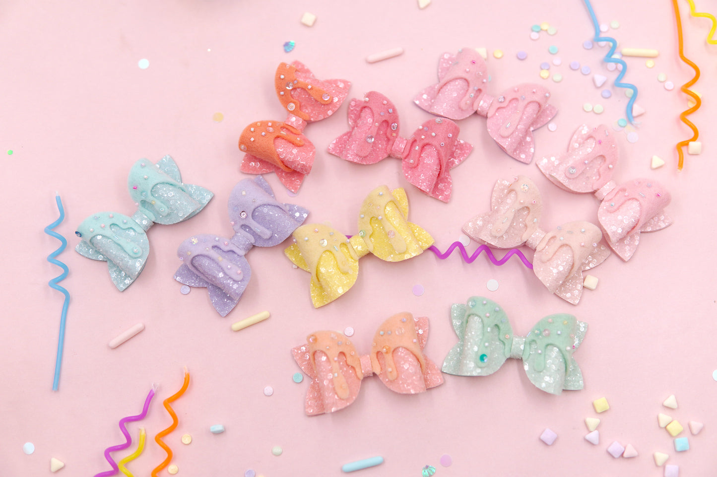 JIGSCUT-BOW0143  Ice Cream layer HAIR BOW CUTTING DIE