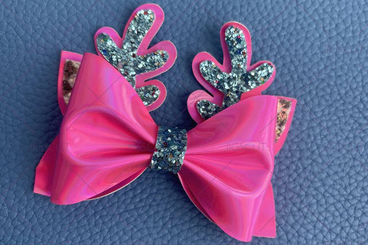 Hair Bow Cutting Die JIGSCUT-BOW0138