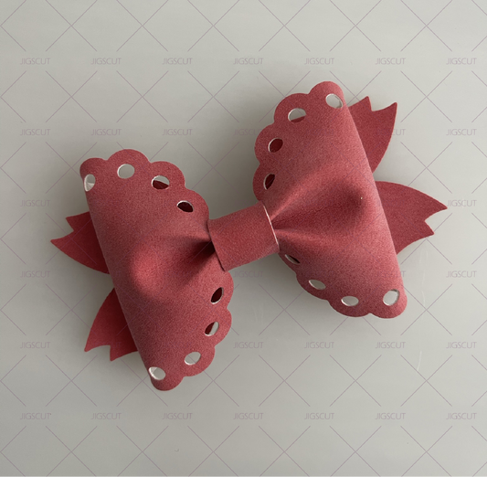 Hair Bow Cutting Die JIGSCUT-BOW0044A