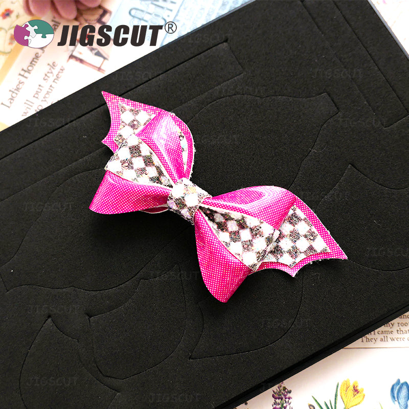 Hair Bow Cutting Die JIGSCUT-BOW0068