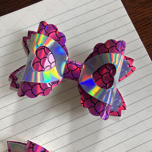 Hair Bow Cutting Die JIGSCUT-BOW0100