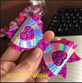 Hair Bow Cutting Die JIGSCUT-BOW0039