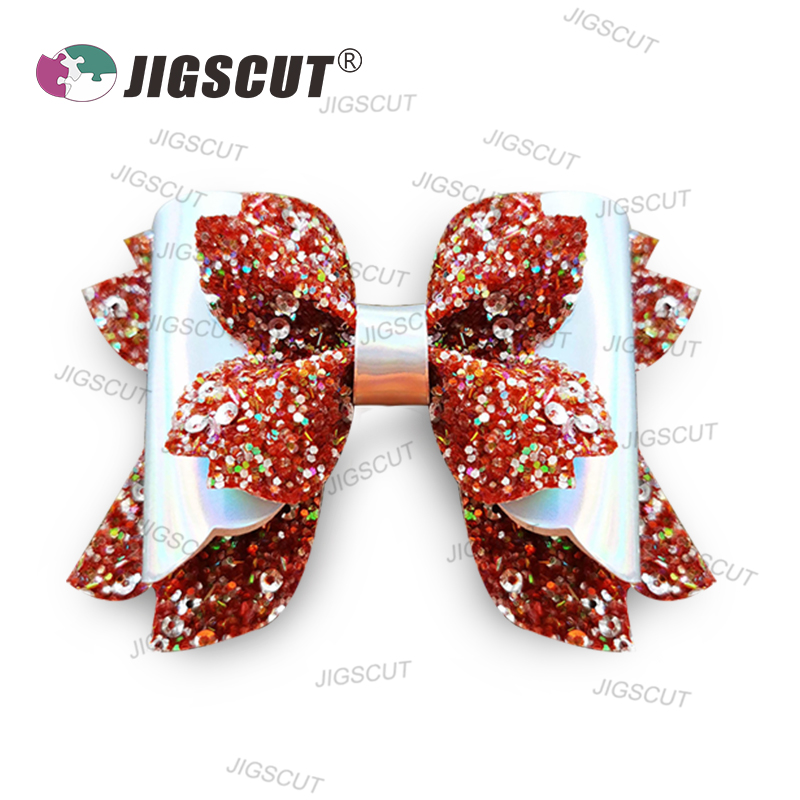 Hair Bow Cutting Die JIGSCUT-BOW0112