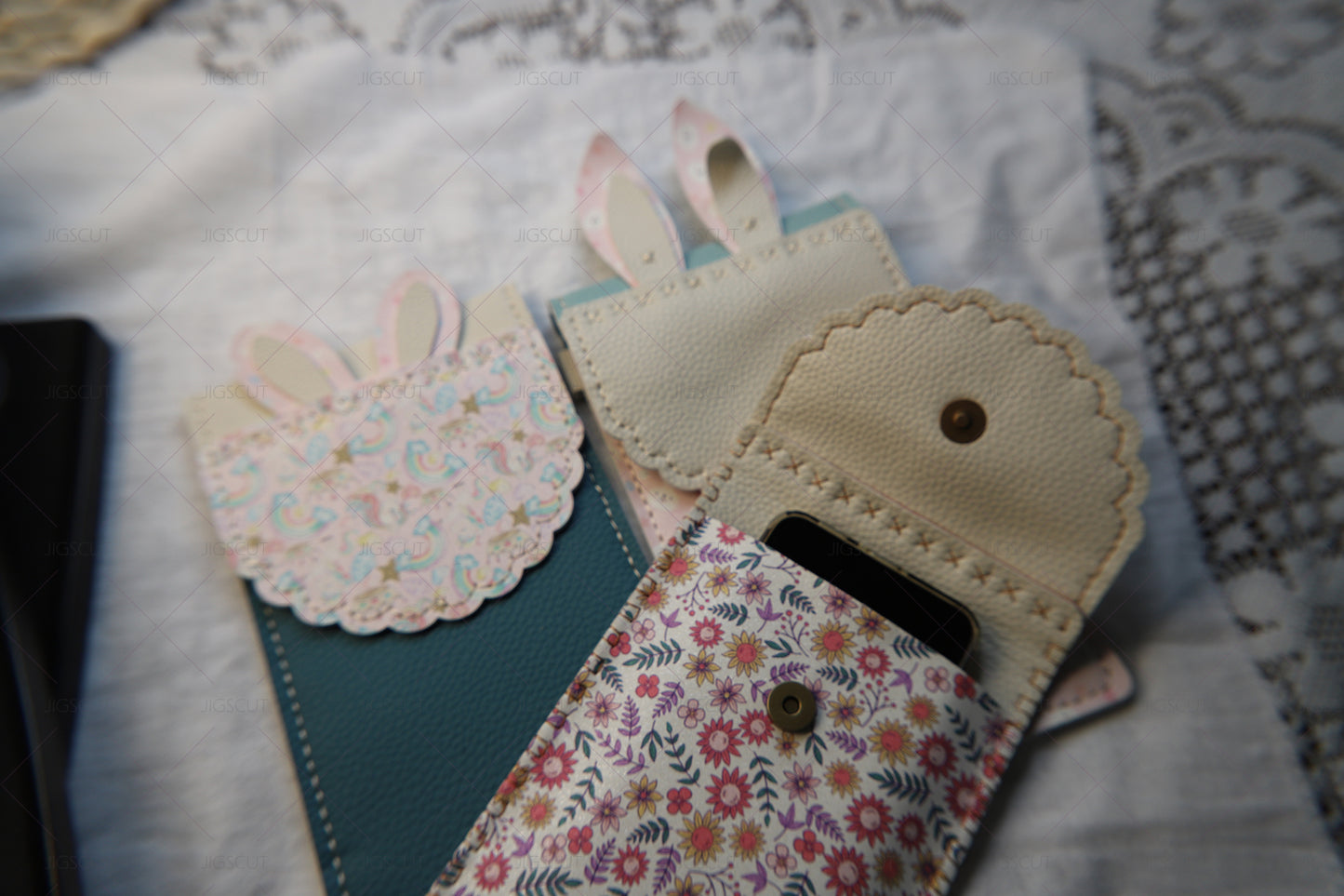 Purse & Phone bag cutting die set JIGSCUT-P0001