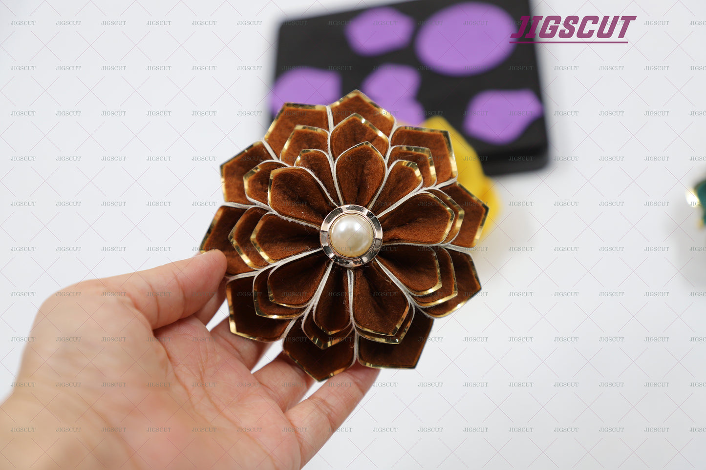 JIGSCUT-FL0075 FLOWER SHAPE CUTTING DIE