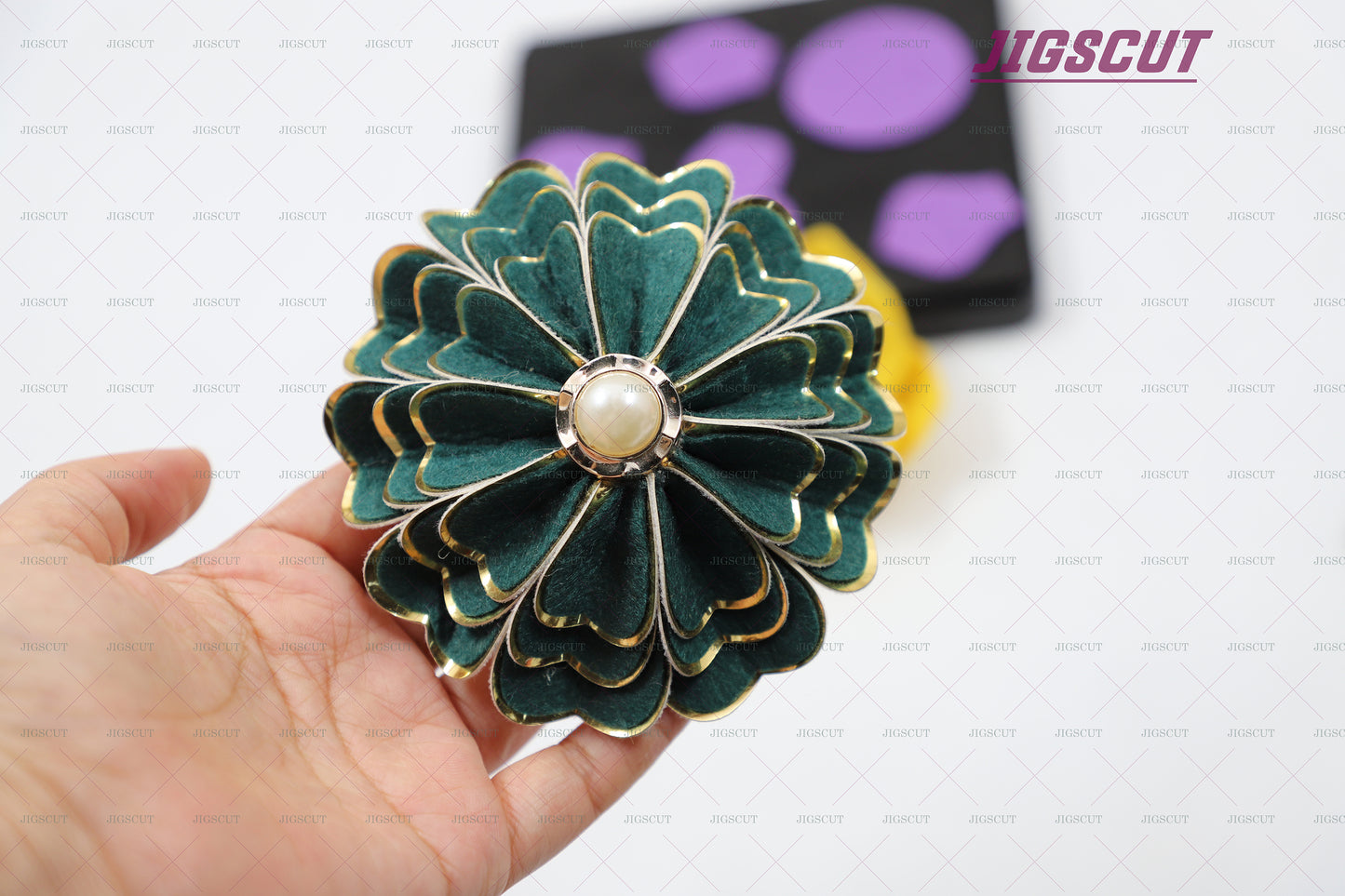 JIGSCUT-FL0075 FLOWER SHAPE CUTTING DIE