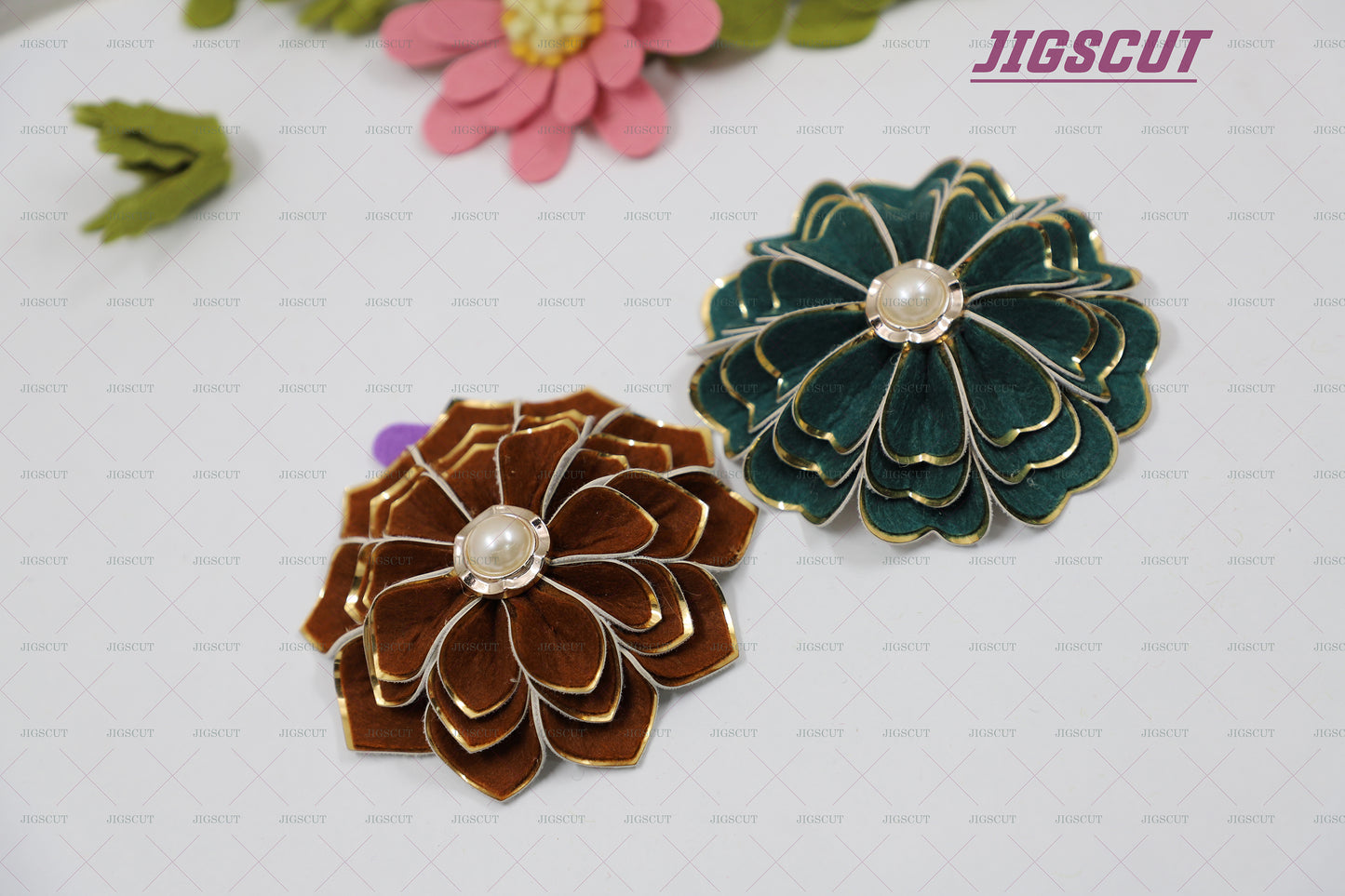 JIGSCUT-FL0075 FLOWER SHAPE CUTTING DIE