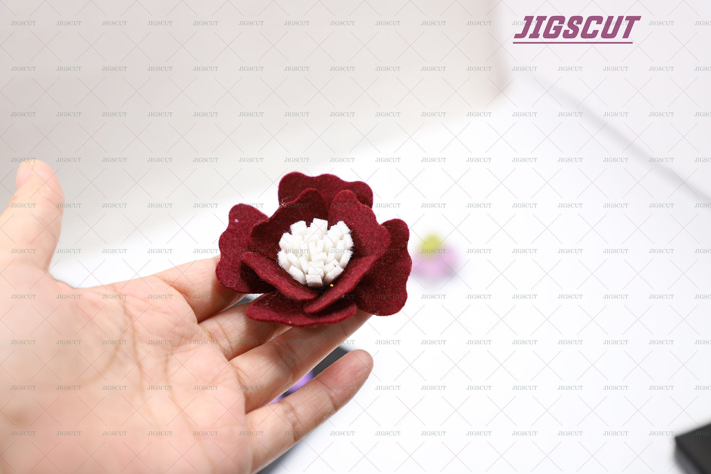 JIGSCUT-FL0118 FLOWER SHAPE CUTTING DIE