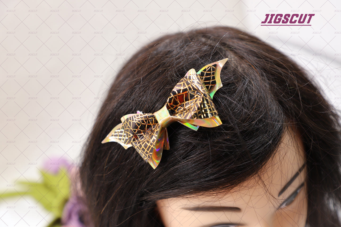 Hair Bow Cutting Die JIGSCUT-BOW0071