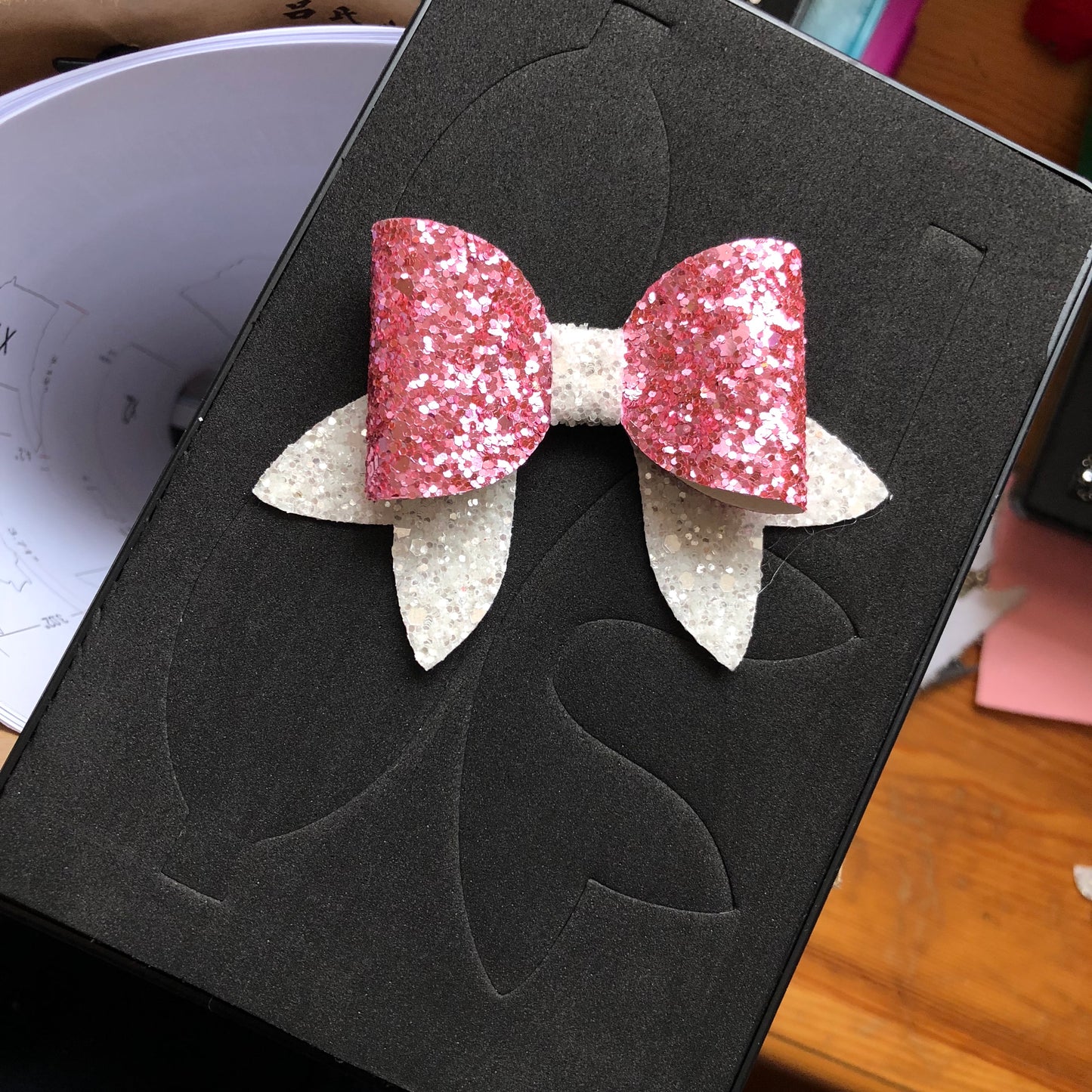 Hair Bow Cutting Die JIGSCUT-BOW0025A