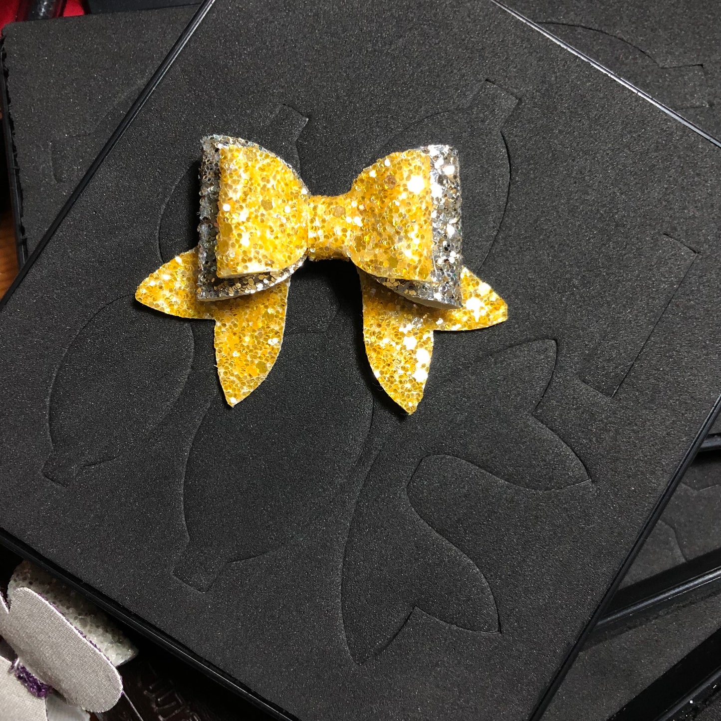 Hair Bow Cutting Die JIGSCUT-BOW0025A