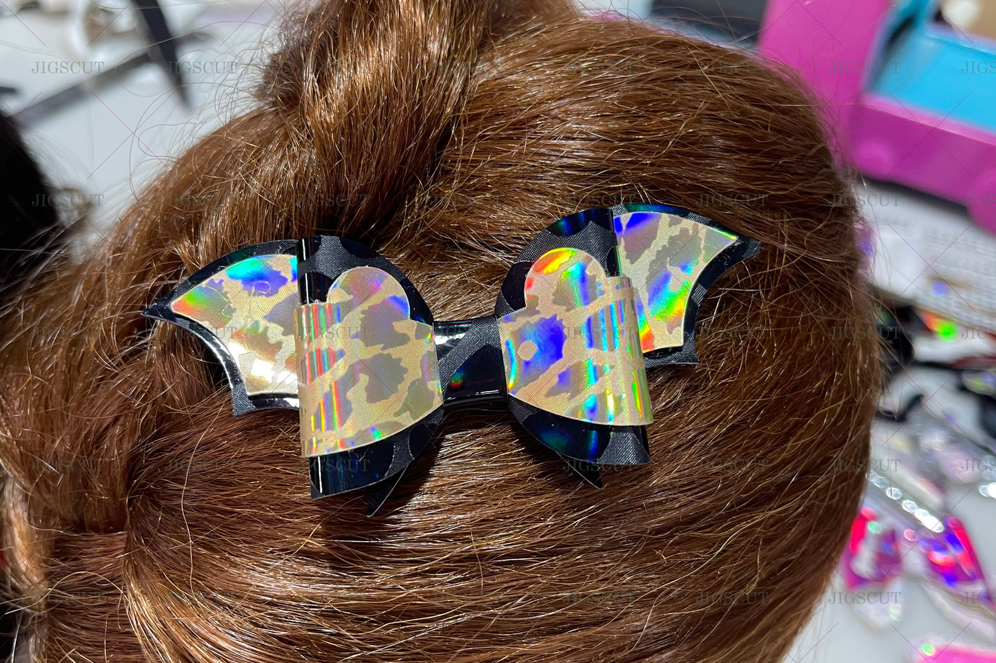 Hair Bow Cutting Die JIGSCUT-BOW0069
