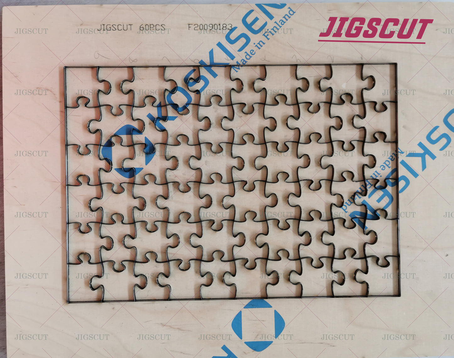 JIGSAW PUZZLE DIE A4-60PCS