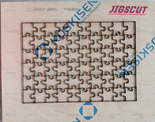 JIGSAW PUZZLE DIE A4-60PCS