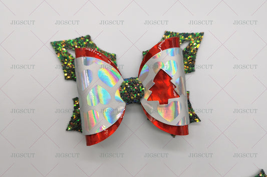 Hair Bow Cutting Die JIGSCUT-BOW0133