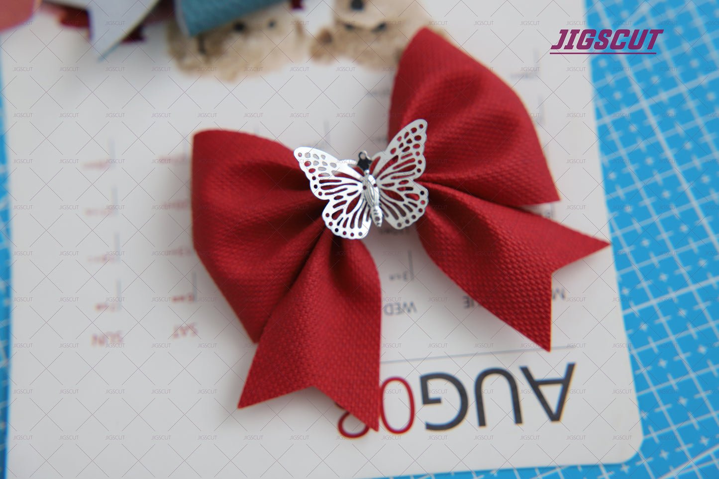 Hair Bow Cutting Die JIGSCUT-BOW0054