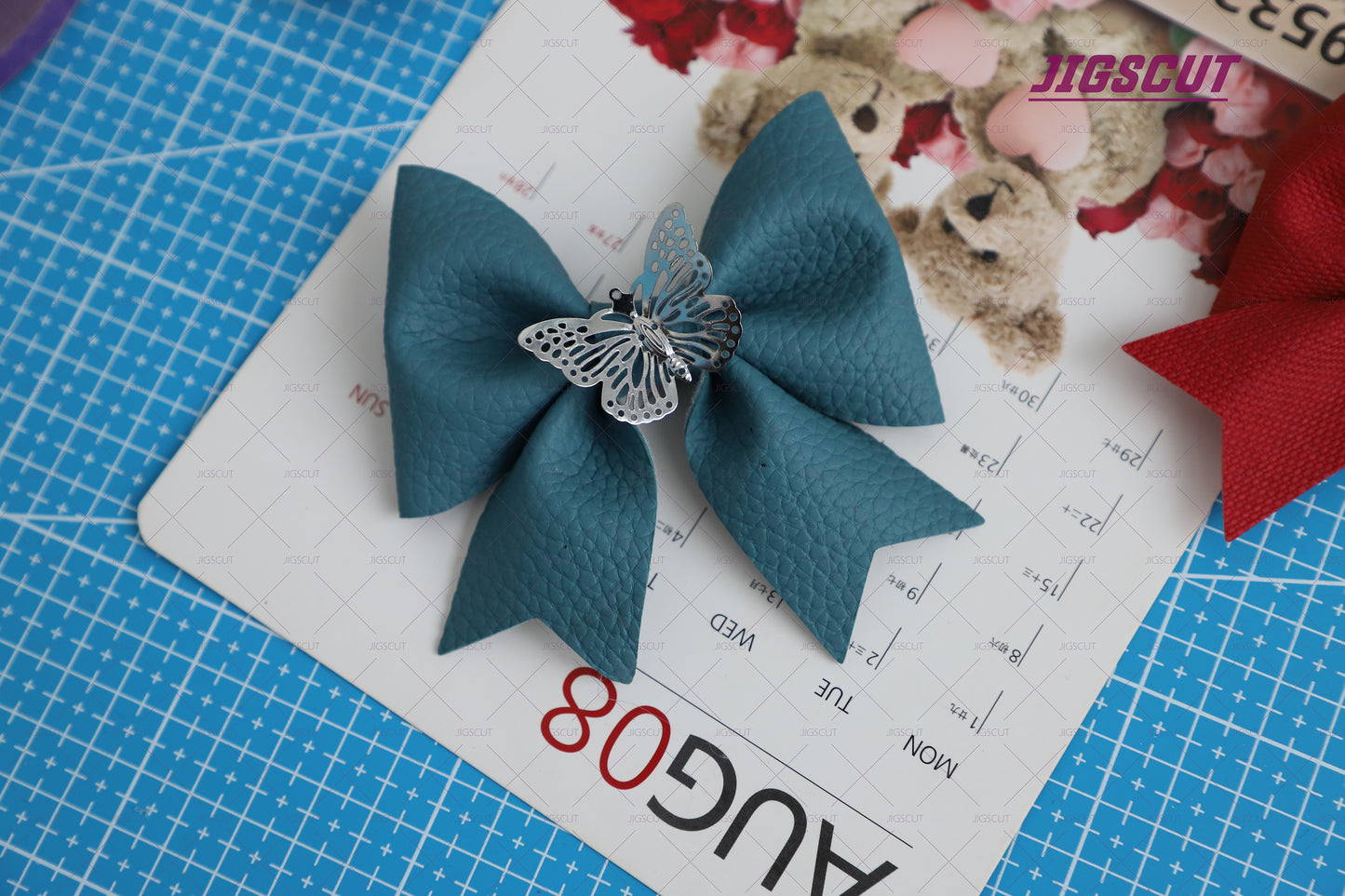 Hair Bow Cutting Die JIGSCUT-BOW0054
