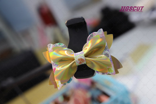 Hair Bow Cutting Die JIGSCUT-BOW0114