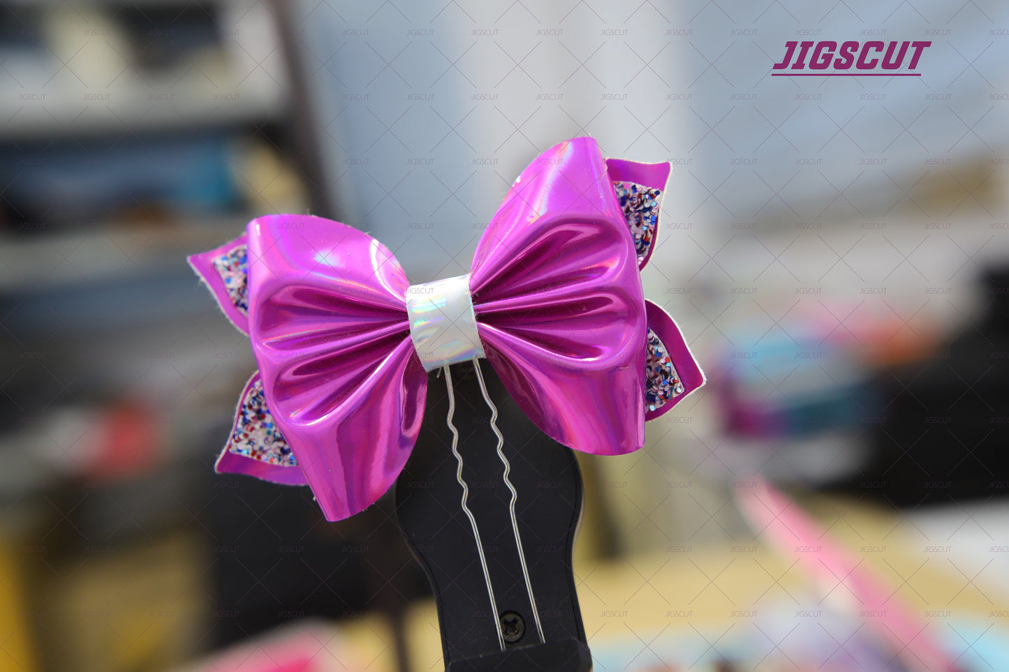 Hair Bow Cutting Die JIGSCUT-BOW0047