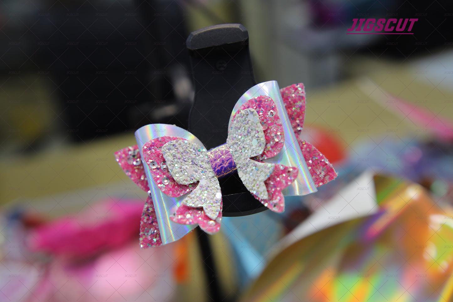 Hair Bow Cutting Die JIGSCUT-BOW0107