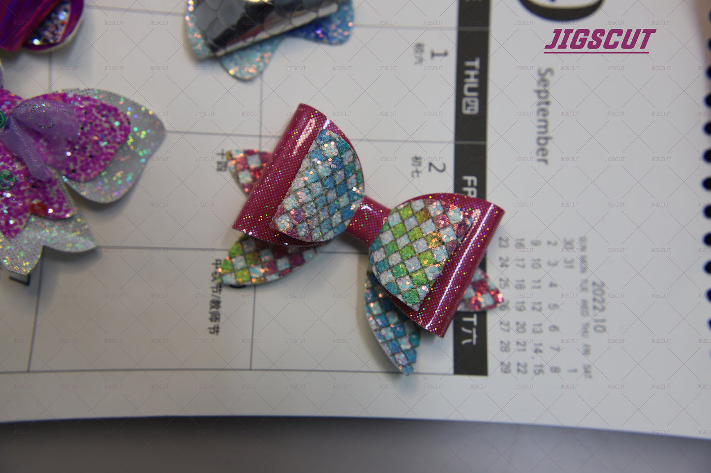 Hair Bow Cutting Die JIGSCUT-BOW0025