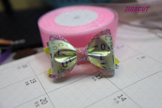 Hair Bow Cutting Die JIGSCUT-BOW0074