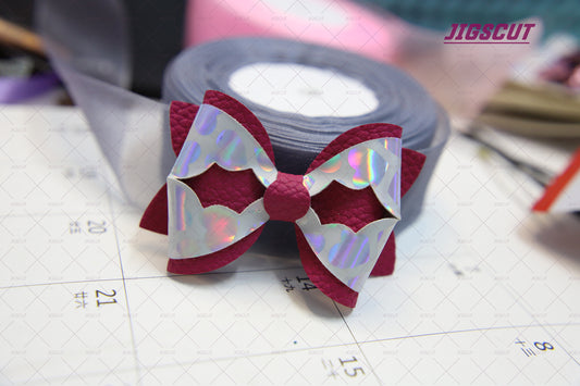 Hair Bow Cutting Die JIGSCUT-BOW0132