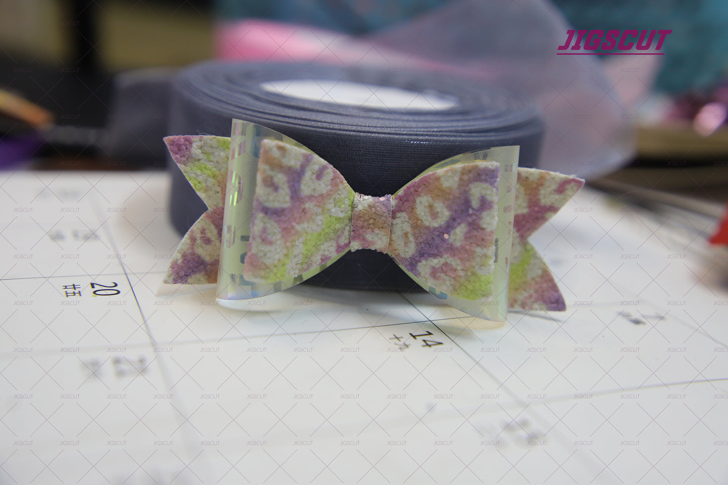 Hair Bow Cutting Die JIGSCUT-BOW0003