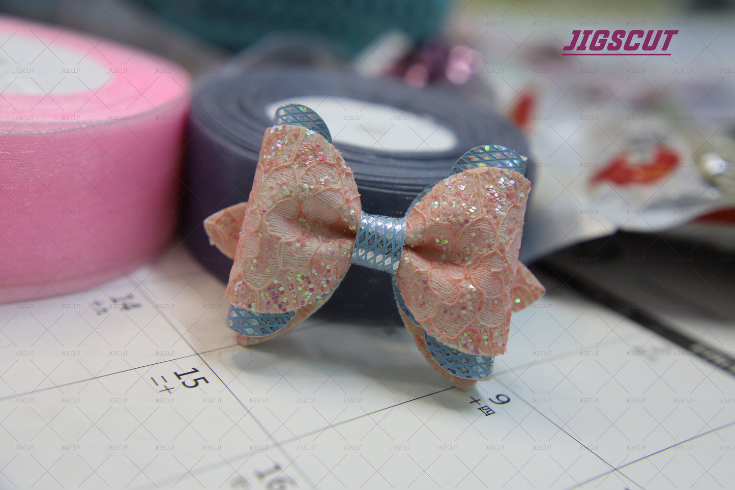 JIGSCUT-BOW0013 Hair Bow Cutting Die