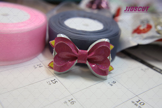 Hair Bow Cutting Die JIGSCUT-BOW0077