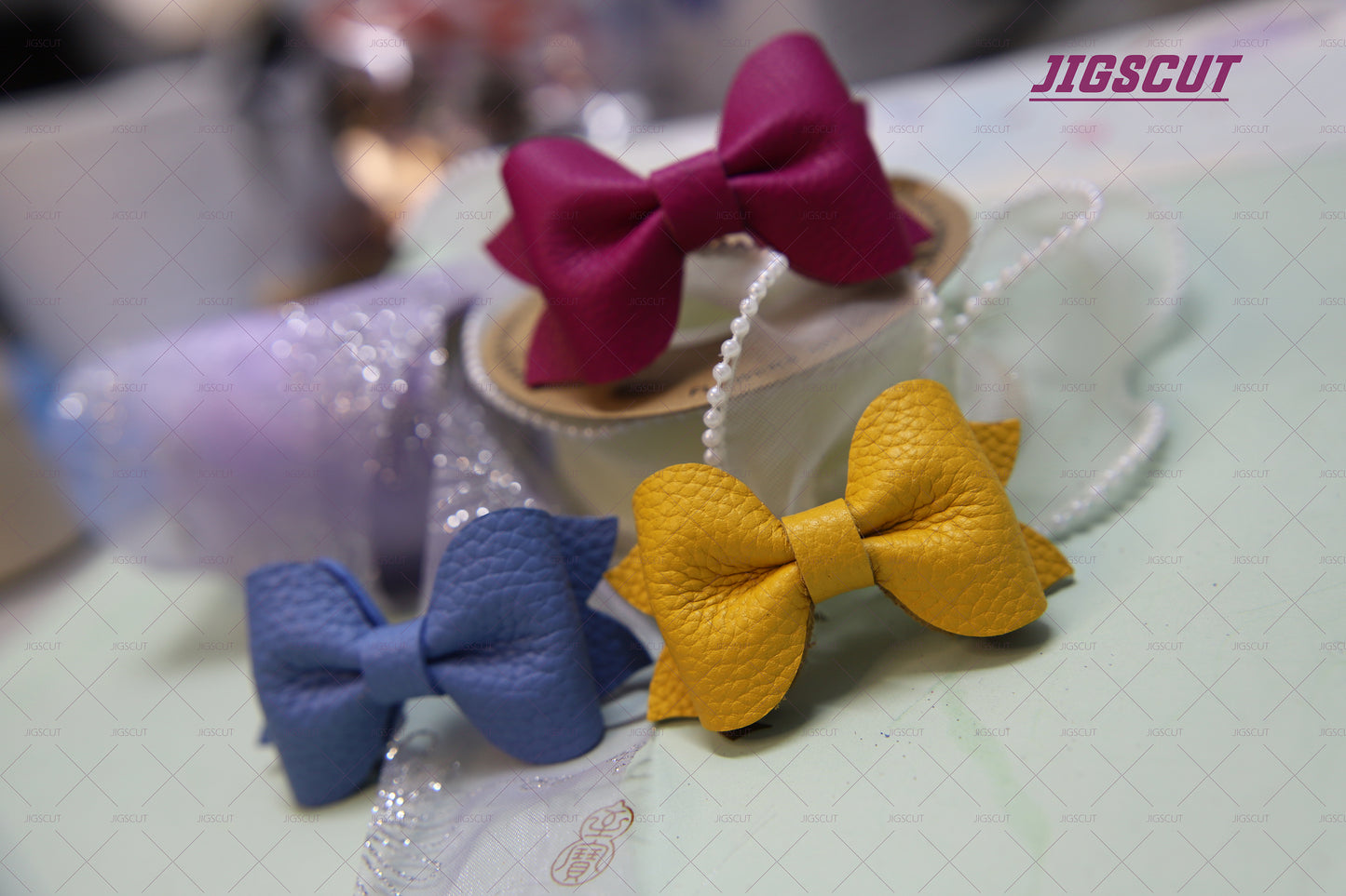 Hair Bow Cutting Die JIGSCUT-BOW0040