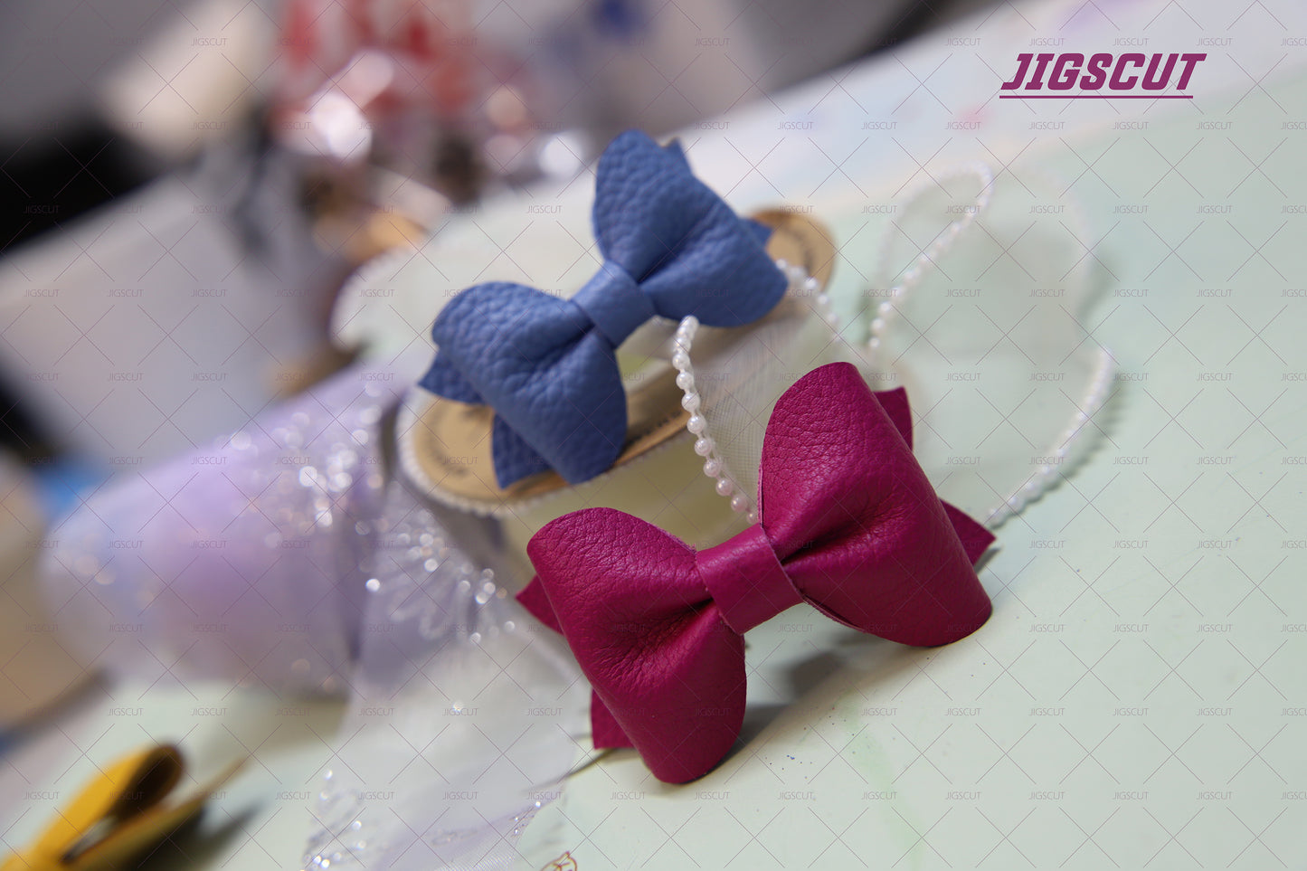 Hair Bow Cutting Die JIGSCUT-BOW0040