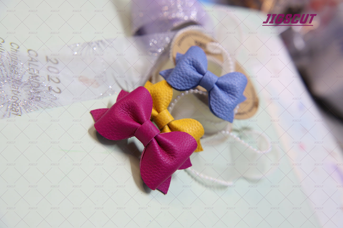 Hair Bow Cutting Die JIGSCUT-BOW0040