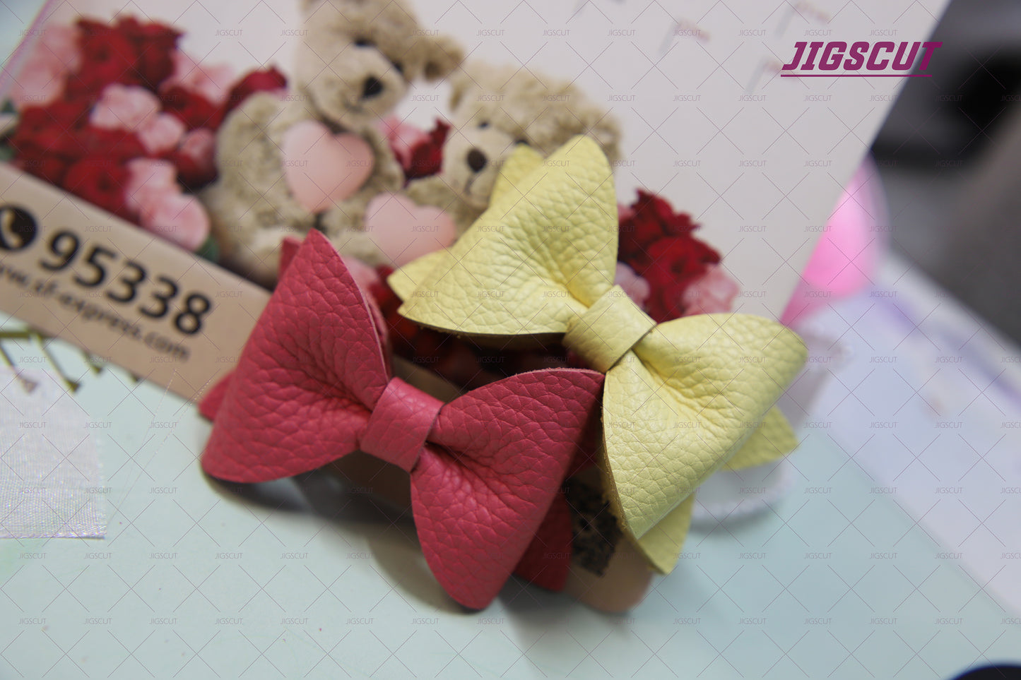 Hair Bow Cutting Die JIGSCUT-BOW0038