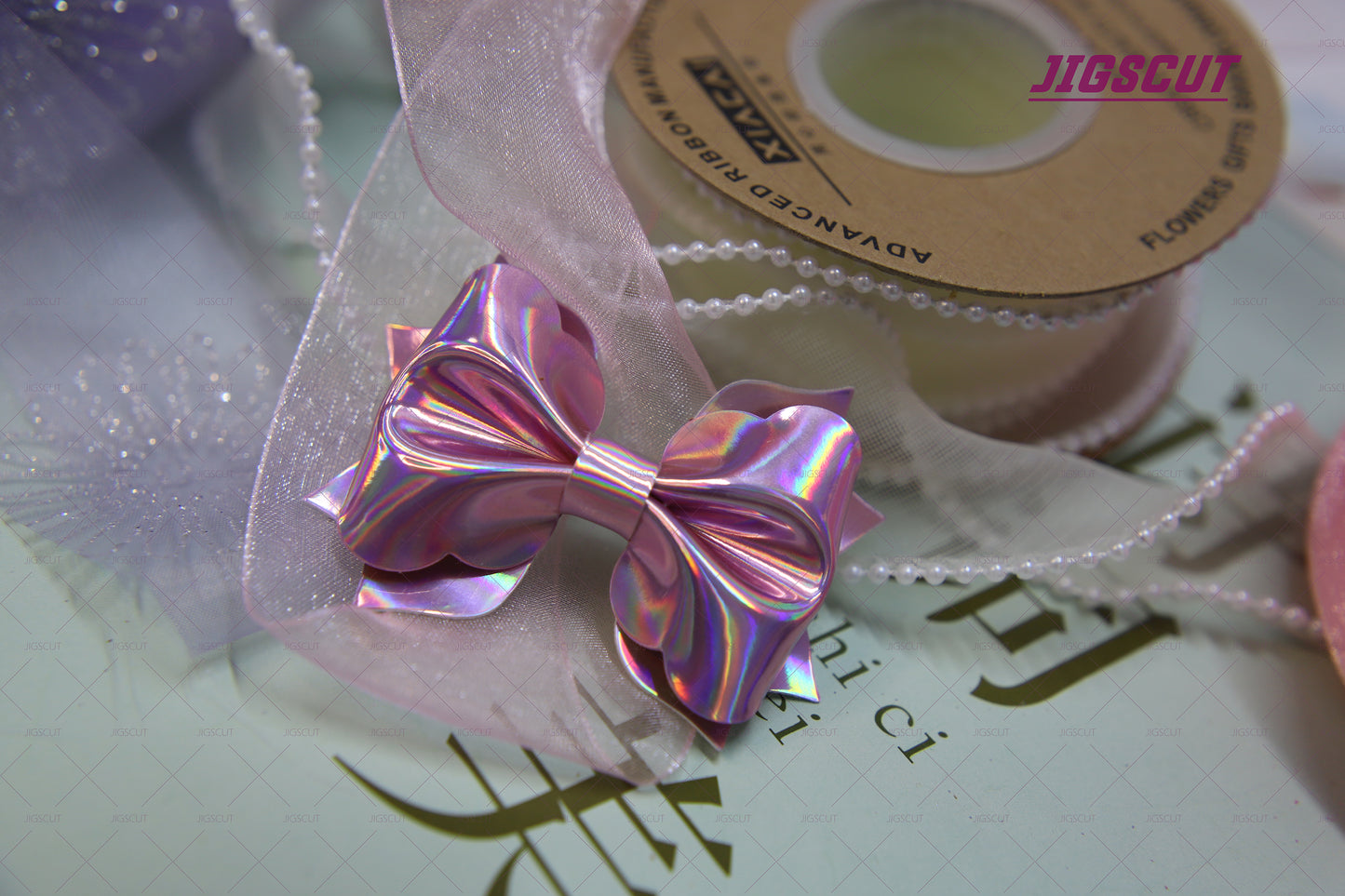 Hair Bow Cutting Die JIGSCUT-BOW0041