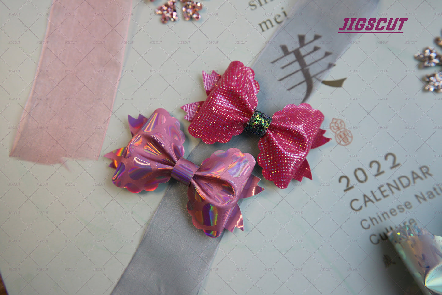 Hair Bow Cutting Die JIGSCUT-BOW0044