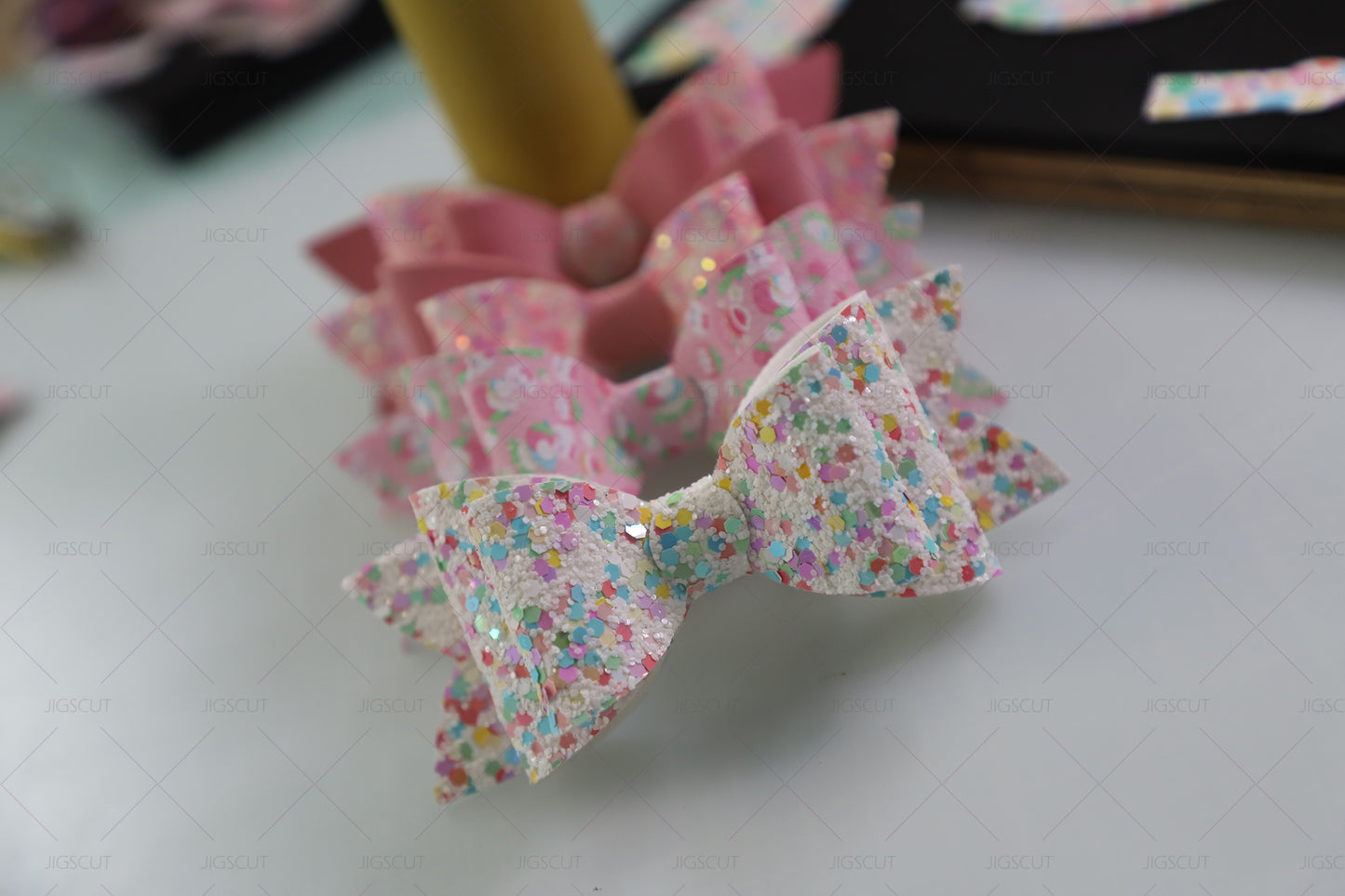 Hair Bow Cutting Die JIGSCUT-BOW0003 New