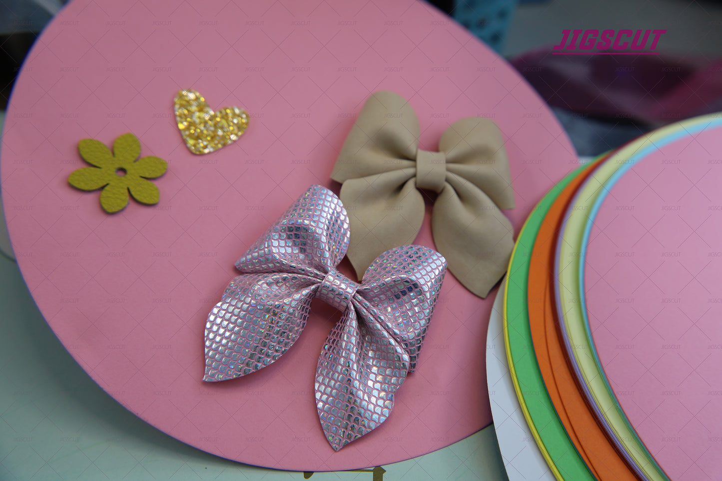 Hair Bow Cutting Die JIGSCUT-BOW0061