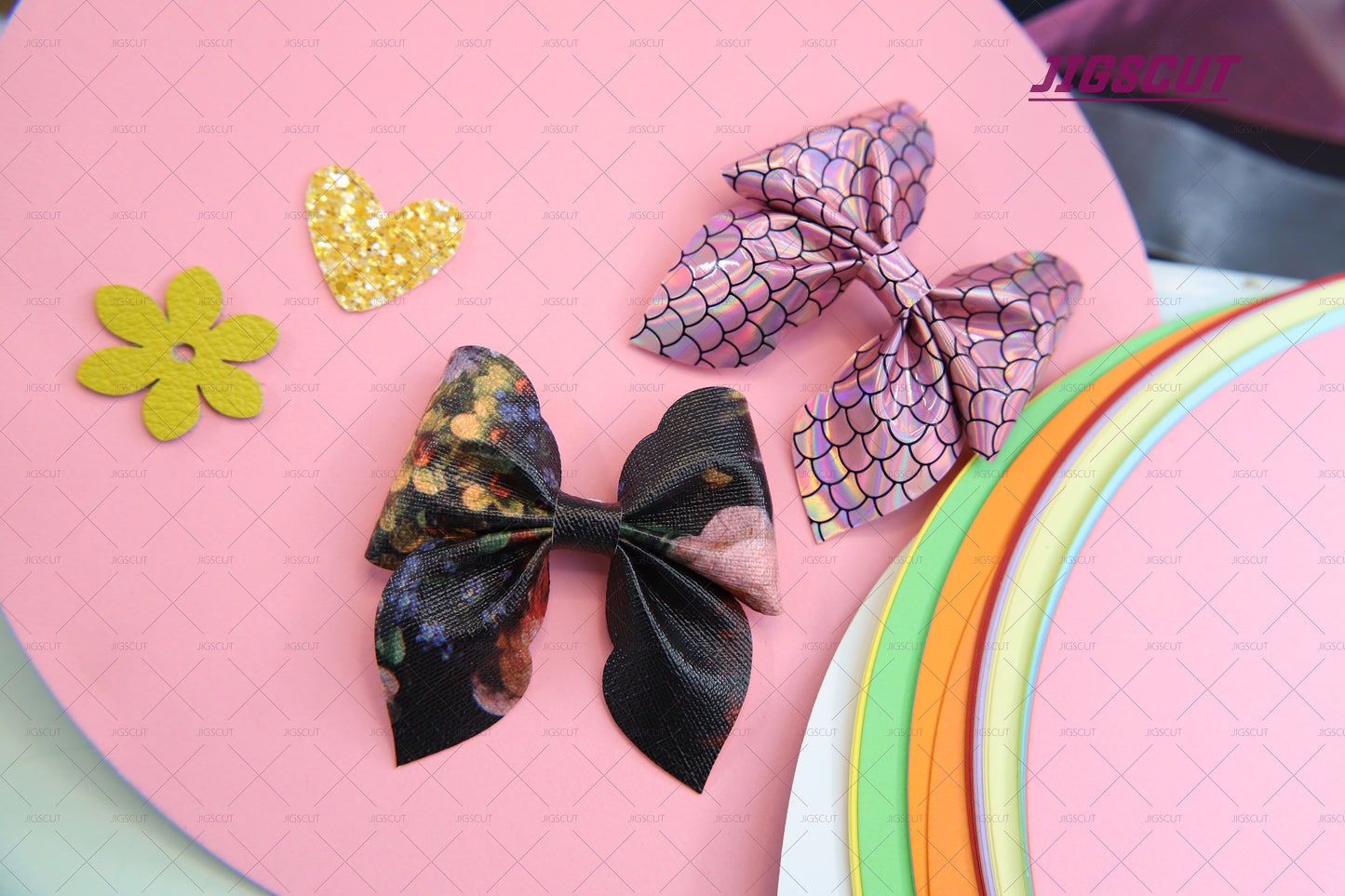 Hair Bow Cutting Die JIGSCUT-BOW0062