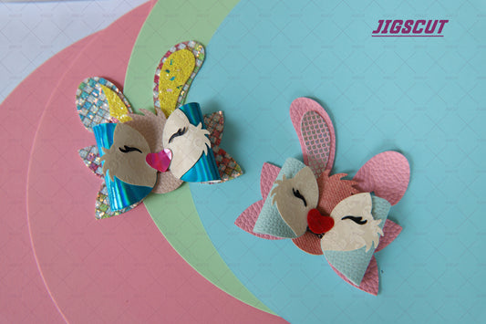 Hair Bow Cutting Die JIGSCUT-BOW0141