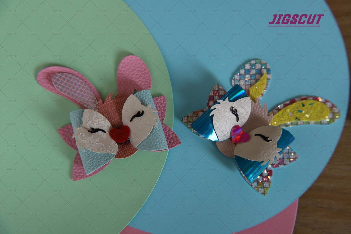 Hair Bow Cutting Die JIGSCUT-BOW0141