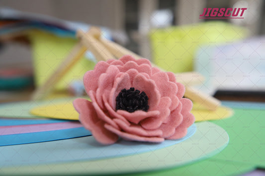 JIGSCUT-FL0011 FLOWER SHAPE CUTTING DIE