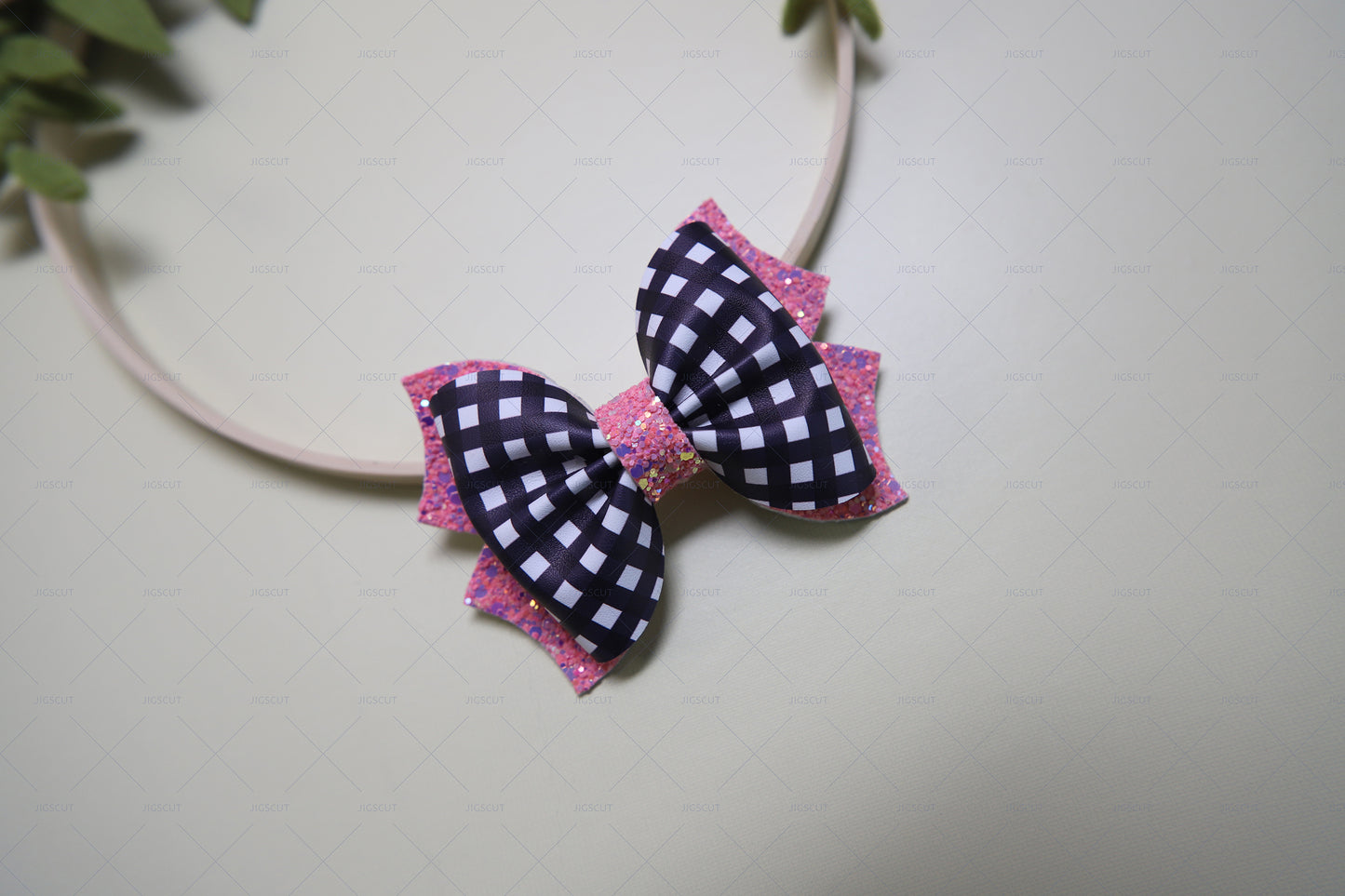 Hair Bow Cutting Die JIGSCUT-BOW0148