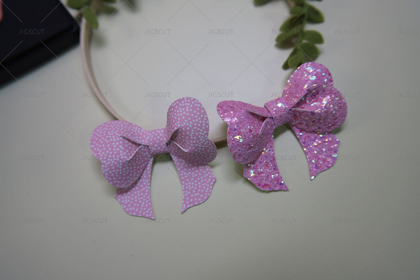 Hair Bow Cutting Die JIGSCUT-BOW0136