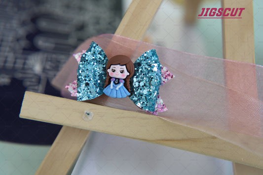 Hair Bow Cutting Die JIGSCUT-BOW0035-3L